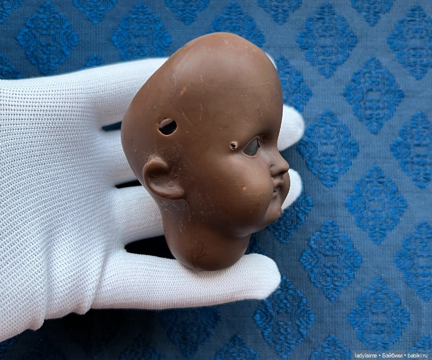 Антикварная головка - 8 см (фото 3)