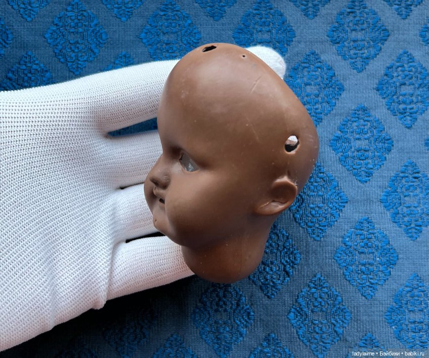 Антикварная головка - 8 см (фото 5)