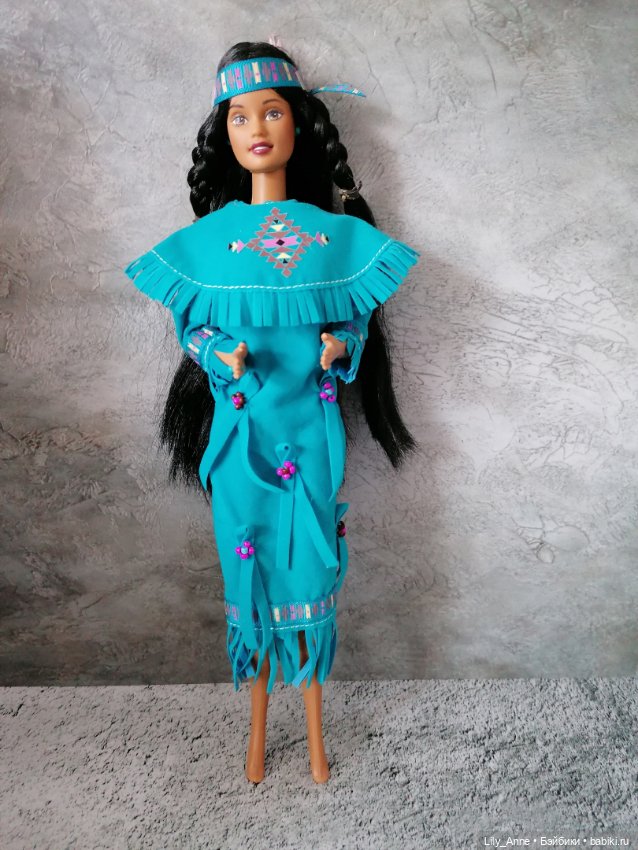 American Indian Barbie 2nd Edition 1997 (фото 5)