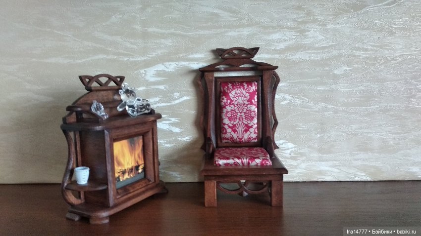 Гарнитур из чистого дерева (фото 3)