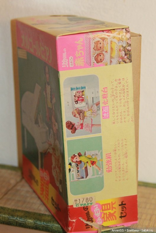 Винтажный белый рояль для Ликки 2 поколения компании Такара