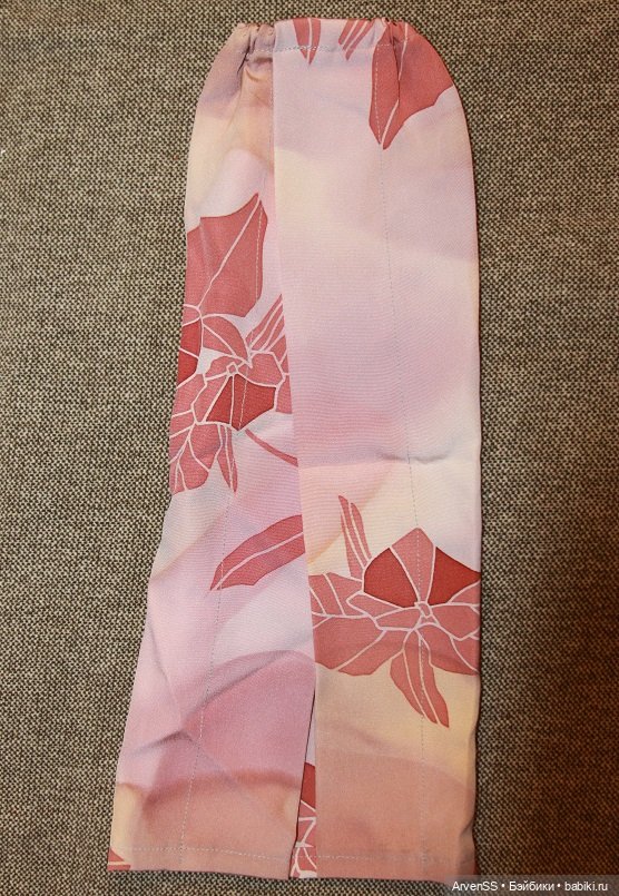 Лиловое шелковое кимоно для кукол SD13-70+ (фото 5)