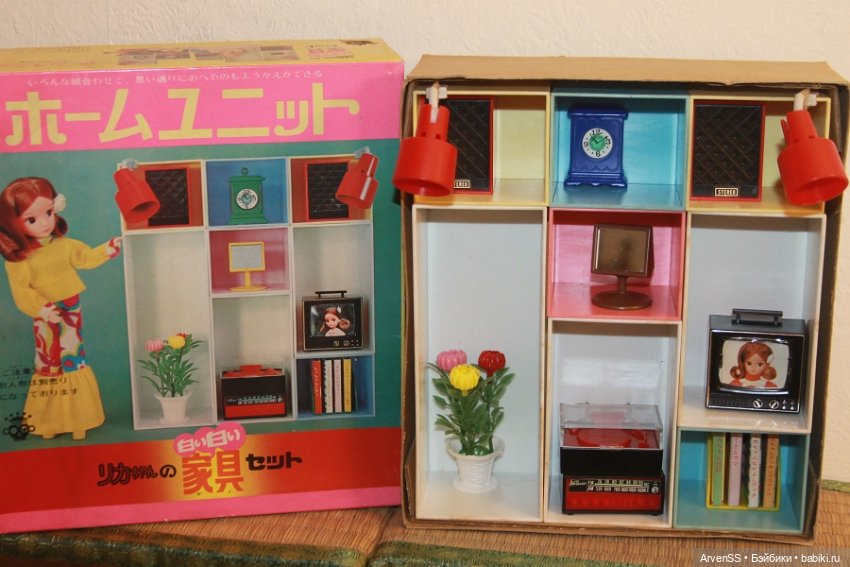 Винтажная модульная стенка для Ликки 2 поколения компании Такара