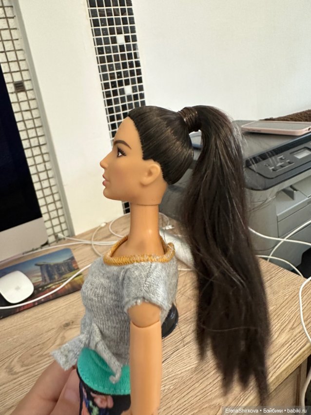 Barbie Диана Чудо-женщина на теле мтм (фото 7)