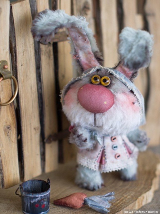 Зайчик от Olika — Авторские игрушки
