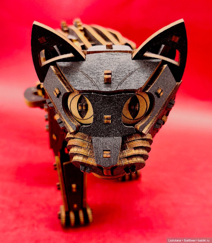 Чёрный Кот деревянный — Игрушки для детей (фото 4)