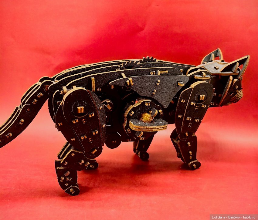 Чёрный Кот деревянный — Игрушки для детей (фото 3)