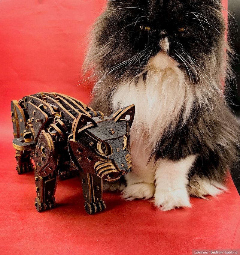 Чёрный Кот деревянный — Игрушки для детей (фото 8)