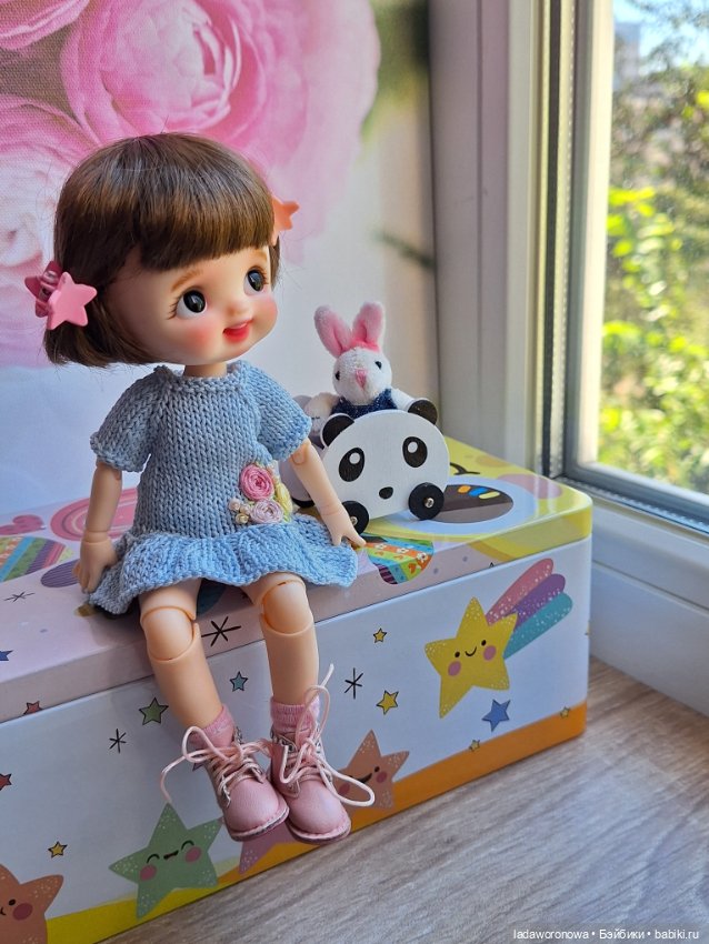 Улыбчивая Стодоллочка на теле M. Цена за нюд без парика (фото 2)