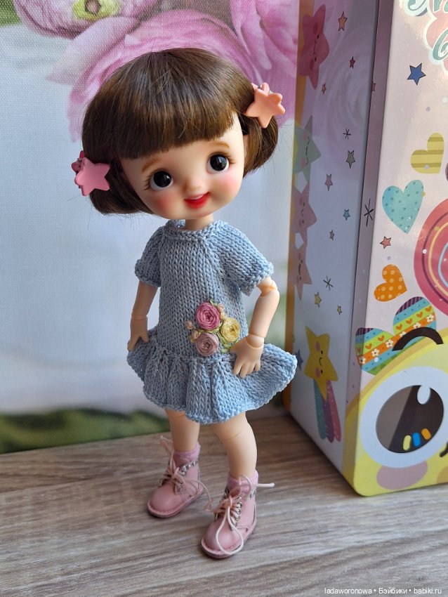 Улыбчивая Стодоллочка на теле M. Цена за нюд без парика (фото 4)