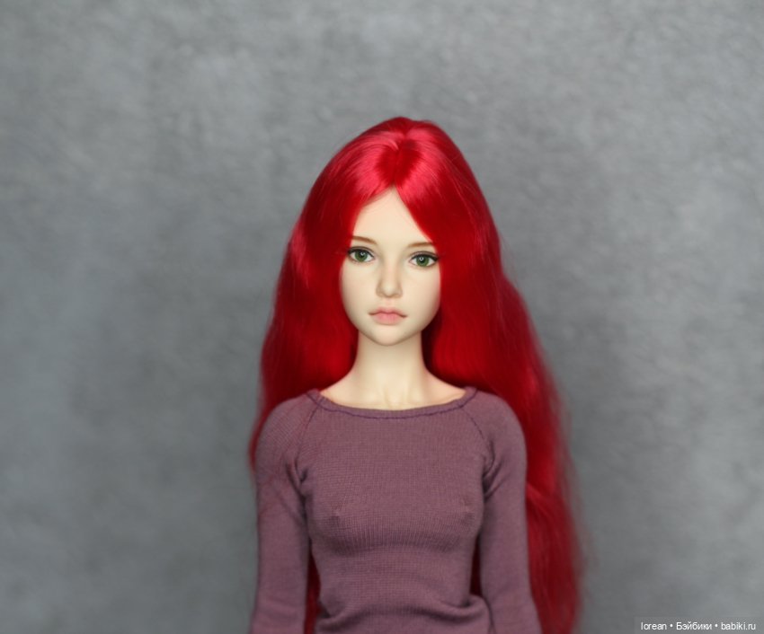 Парик из Ангорской козы для Natalia Loseva Dolls (фото 3)