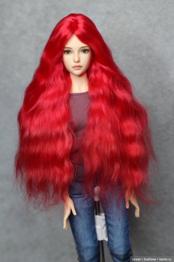 Парик из Ангорской козы для Natalia Loseva Dolls (фото 4)