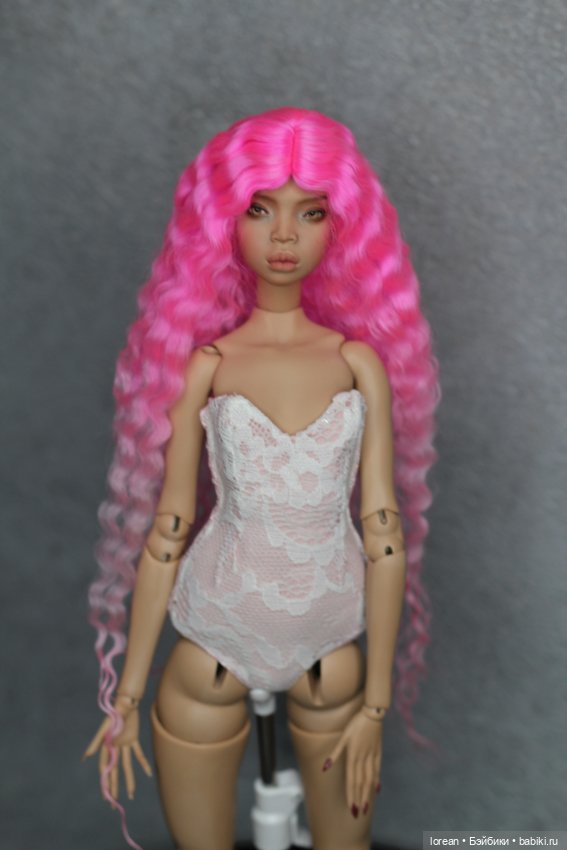 Парик из овечки для tender creation dolls (фото 4)