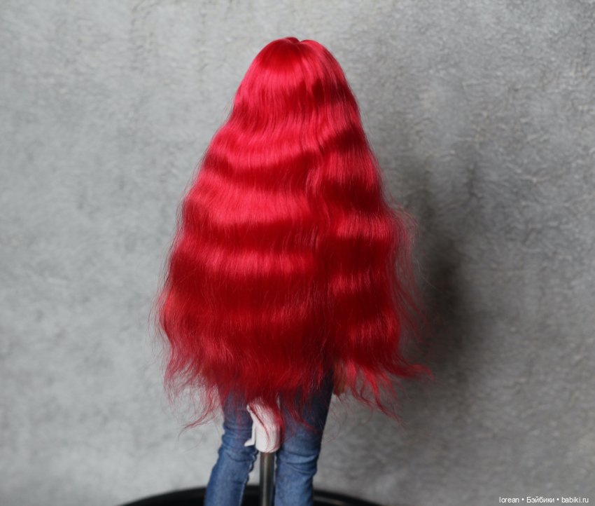 Парик из Ангорской козы для Natalia Loseva Dolls (фото 7)