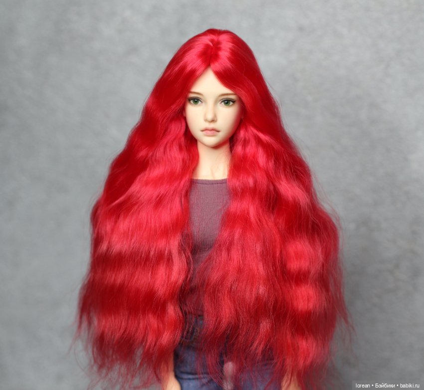 Парик из Ангорской козы для Natalia Loseva Dolls (фото 2)