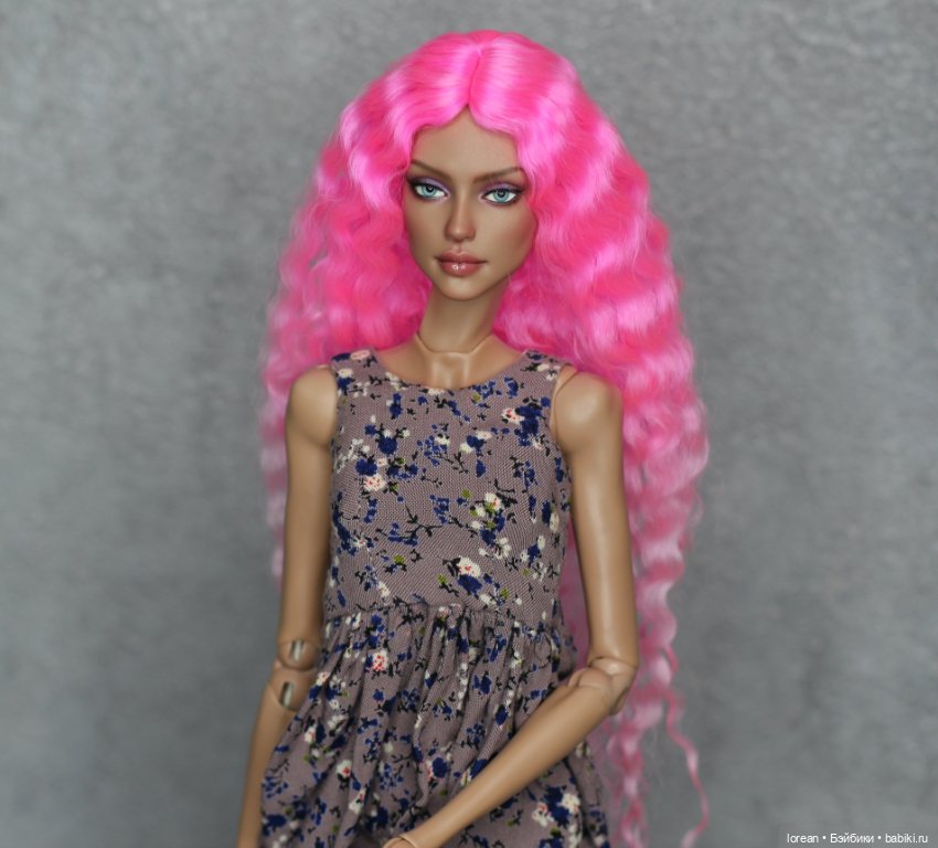 Парик из овечки для tender creation dolls