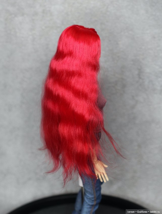 Парик из Ангорской козы для Natalia Loseva Dolls (фото 6)