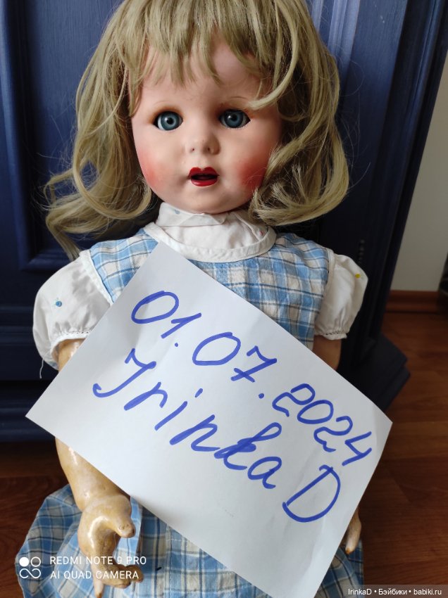 Антикварная кукла SFBJ Unis 247, ходячая, 72-73 см