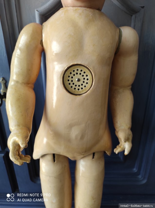 Антикварная кукла SFBJ Unis 247, ходячая, 72-73 см (фото 5)