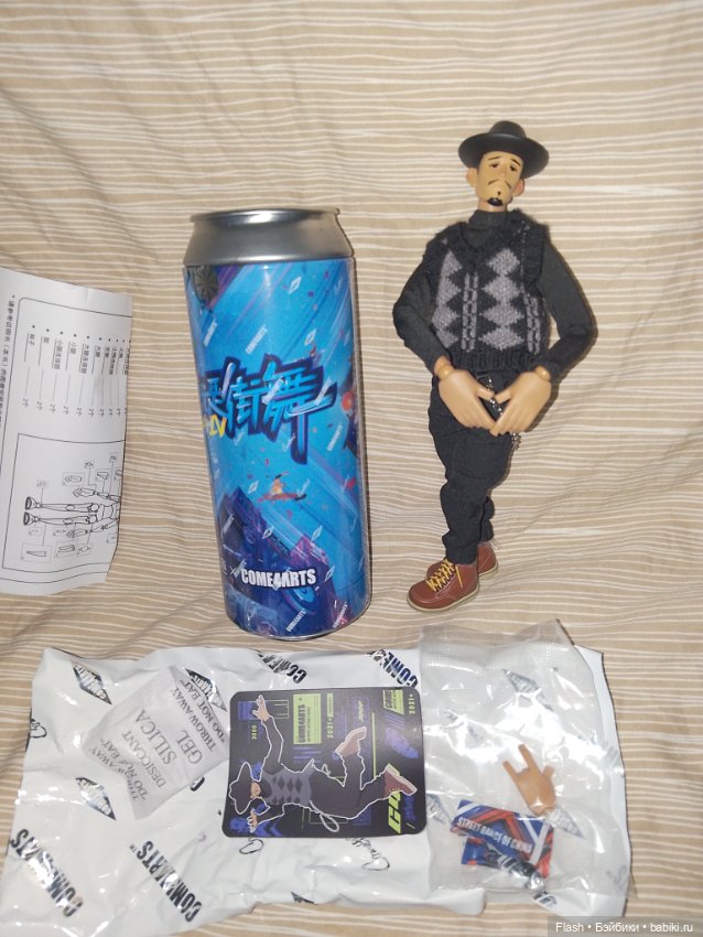 Come4arts street dancer — Шарнирные куклы (не BJD) (фото 6)