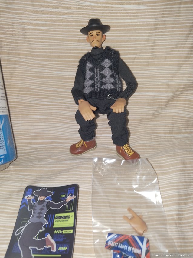 Come4arts street dancer — Шарнирные куклы (не BJD) (фото 2)