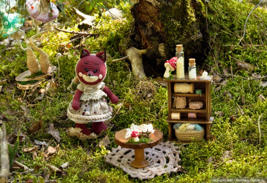 Мебель 1:12. Мебель для кукольной швейной мастерской (фото 3)