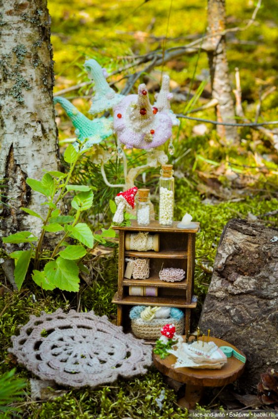 Мебель 1:12. Мебель для кукольной швейной мастерской (фото 5)