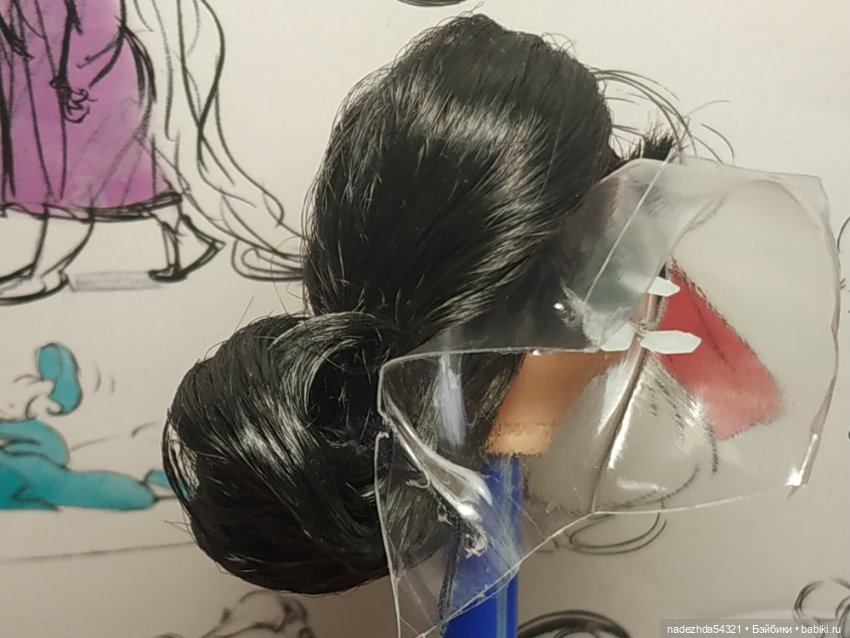 Голова Барби Кристи Ямагучи (фото 6)