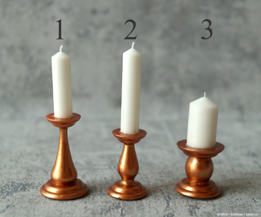 Набор "Свечи" №1 (масштаб 1:6) (фото 2)