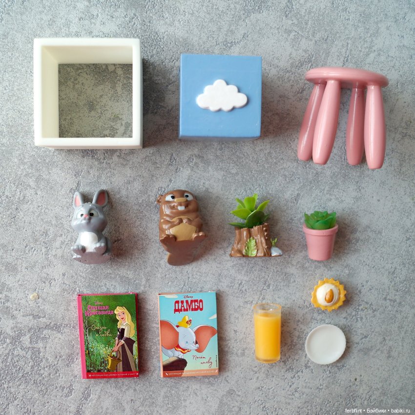 Набор для детской №4 в масштабе 1:6 (фото 5)