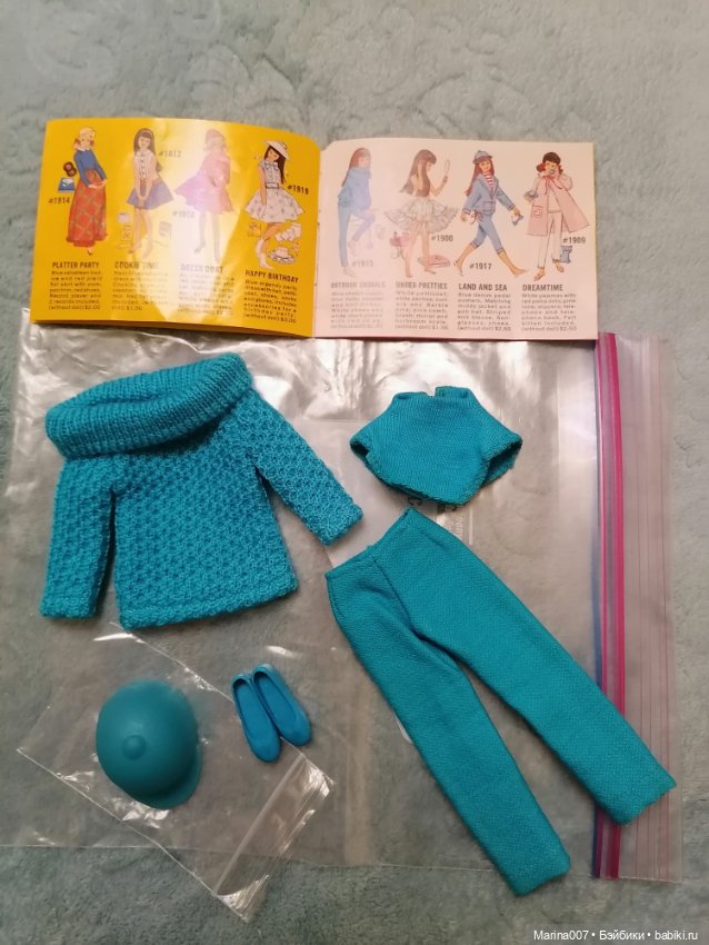 Винтажный аутфит Скиппер 1963г. в отличном состоянии