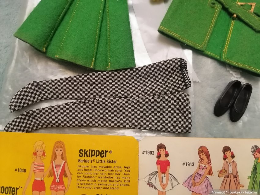 Винтажный аутфит Скиппер 1963г. в отличном состоянии (фото 5)