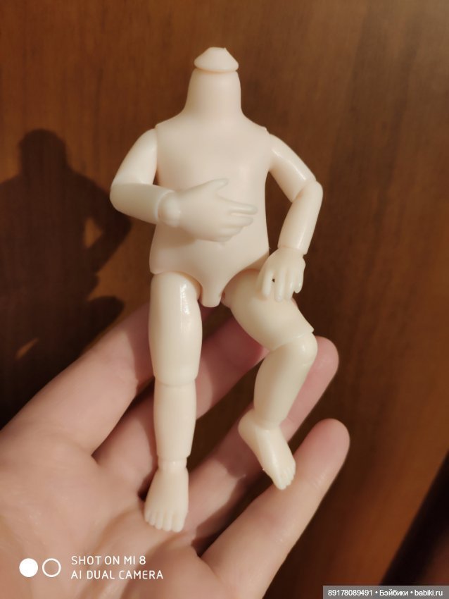 Тело с наклоном головки для Баболек 16 см (фото 7)