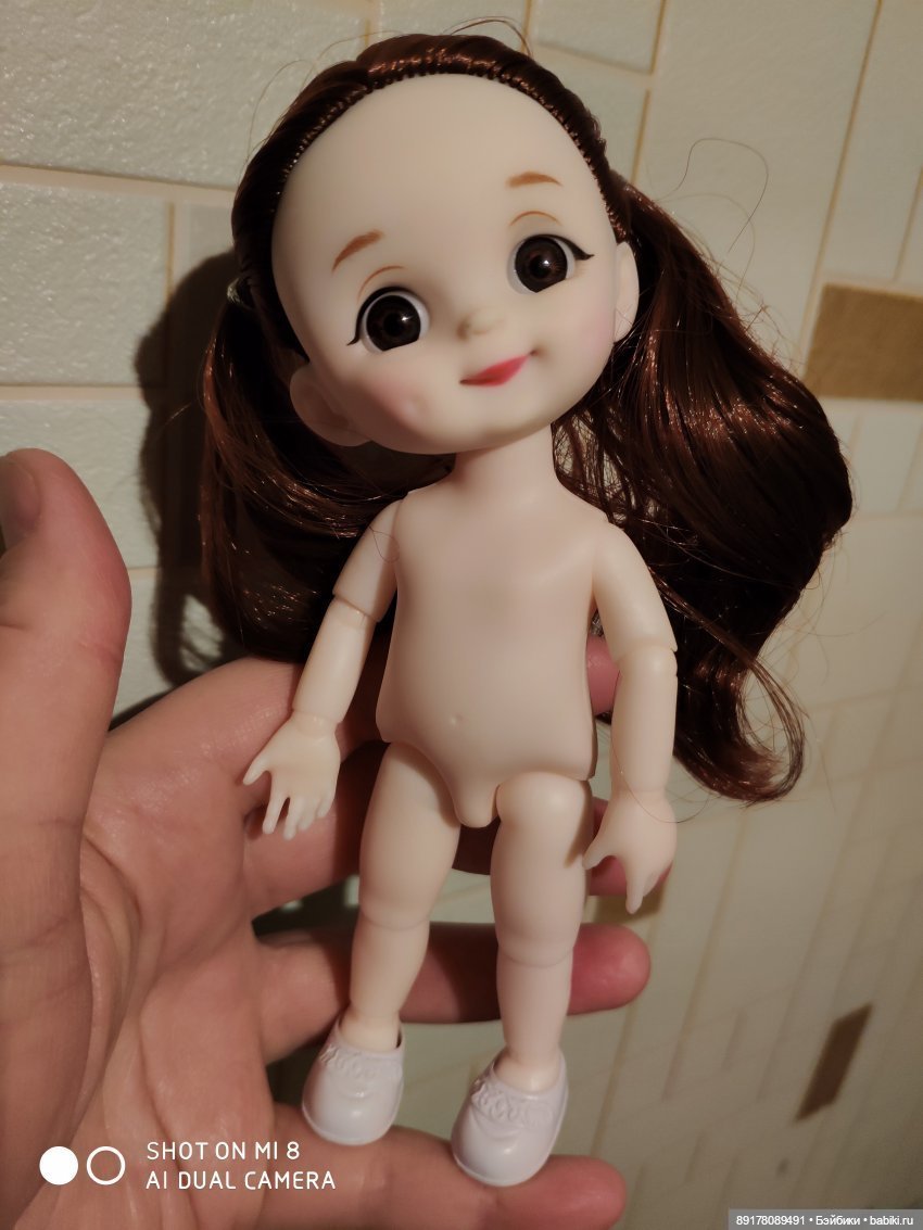 Тело с наклоном головки для Баболек 16 см (фото 10)