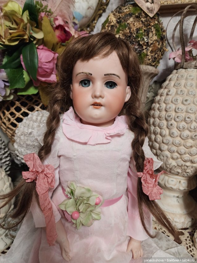 Антикварная кукла Арманд Марсель 370, рост 60 см (фото 4)