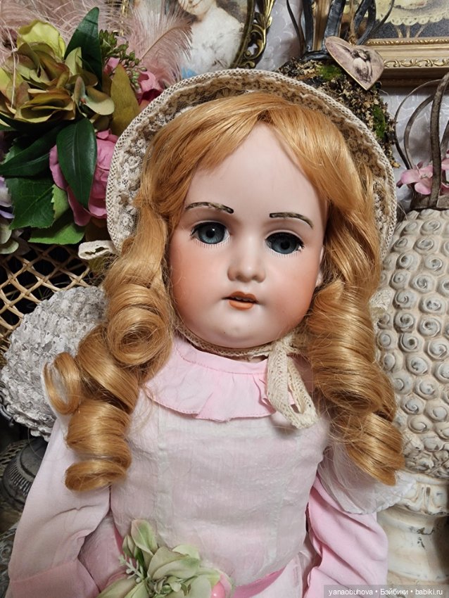 Антикварная кукла Арманд Марсель 370, рост 60 см (фото 6)