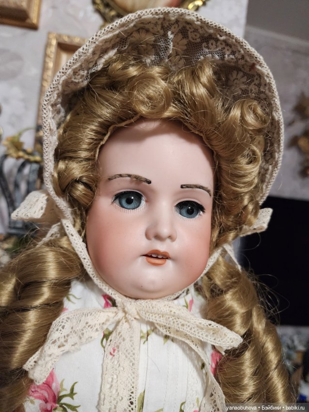 Антикварная кукла Арманд Марсель 370, рост 60 см