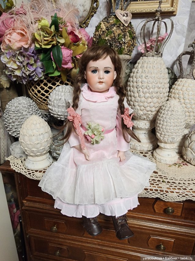 Антикварная кукла Арманд Марсель 370, рост 60 см (фото 5)