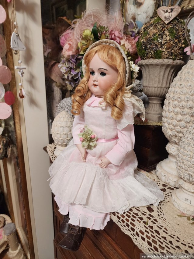 Антикварная кукла Арманд Марсель 370, рост 60 см (фото 8)