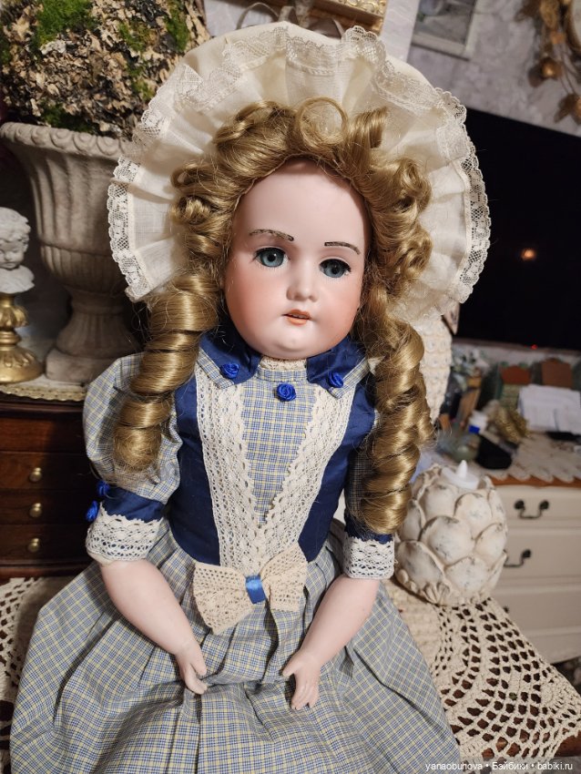 Антикварная кукла Арманд Марсель 370, рост 60 см