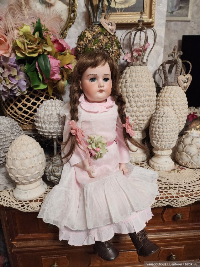 Антикварная кукла Арманд Марсель 370, рост 60 см (фото 3)
