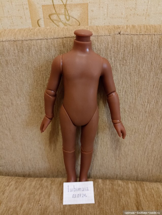 Шарнирное тело Кокобини для кукол Паола Рейна