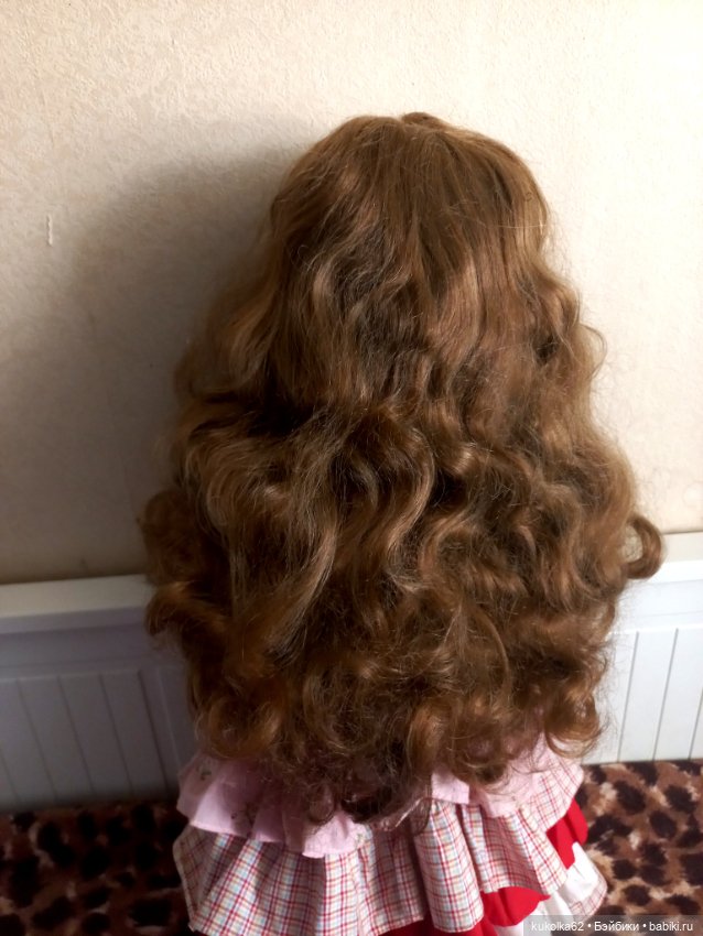 Парик для куклы — Парики и волосы (мохер) для кукол (фото 7)