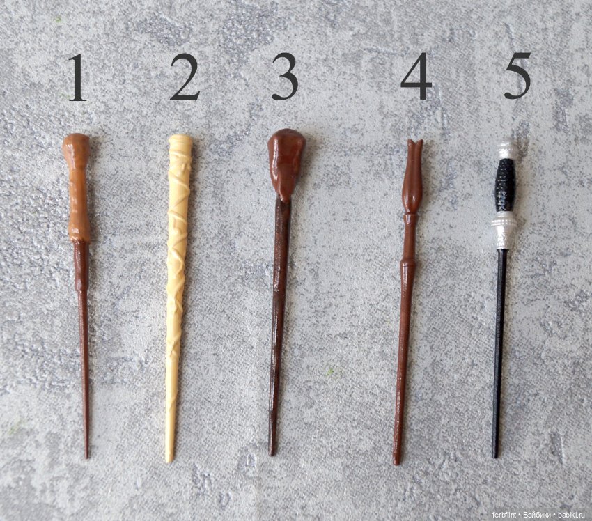 Палочки из мира Гарри Поттера (масштаб 1:6) (фото 2)