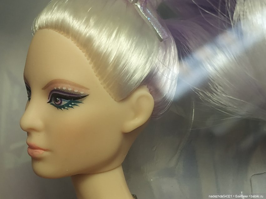 Барби коллекция Кристальная Фантазия лавандовый. 2021 год (фото 6)