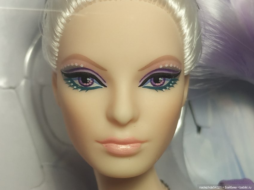 Барби коллекция Кристальная Фантазия лавандовый. 2021 год (фото 7)