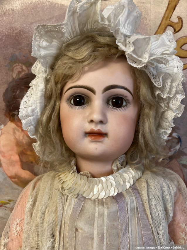 Антикварная француженка Commissioned Bebe Jumeau B 12 R рост 70 см