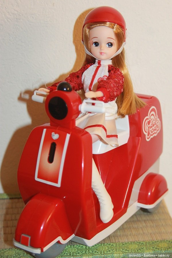 Ликка на скутере — Винтажные куклы и игрушки детства (фото 3)