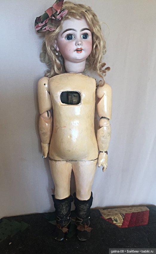 Ходячая французская кукла- автоматон , «Eden Bebe Qui Marche Seul» от Fleischmann & Blodel (фото 4)