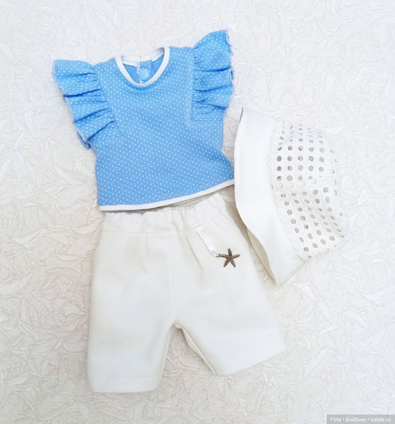 Комплект с панамой для кукол Готц (фото 5)